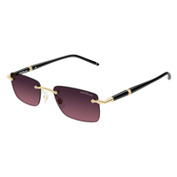 Gafas de sol Montblanc Hombre MB0344S009-GOLD-BLACK-GREY54